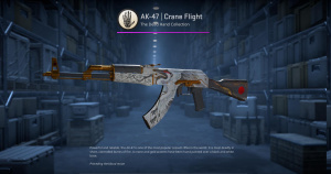 AK-47 | Crane Flight (Field-Tested) Screenshot