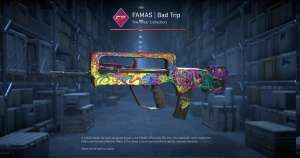 FAMAS | Bad Trip (Well-Worn) Screenshot