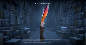 ★ Kukri Knife | Fade (Factory New) Screenshot