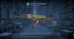 AK-47 | The Outsiders (Well-Worn) Screenshot
