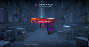 Glock-18 | Vogue (Field-Tested) Screenshot