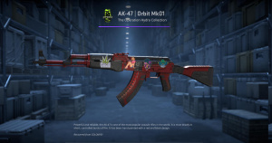 AK-47 | Orbit Mk01 (Minimal Wear) Screenshot