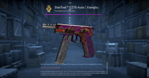 StatTrak™ CZ75-Auto | Xiangliu (Field-Tested) Screenshot