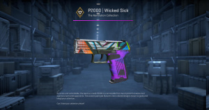 P2000 | Wicked Sick (Well-Worn) Screenshot