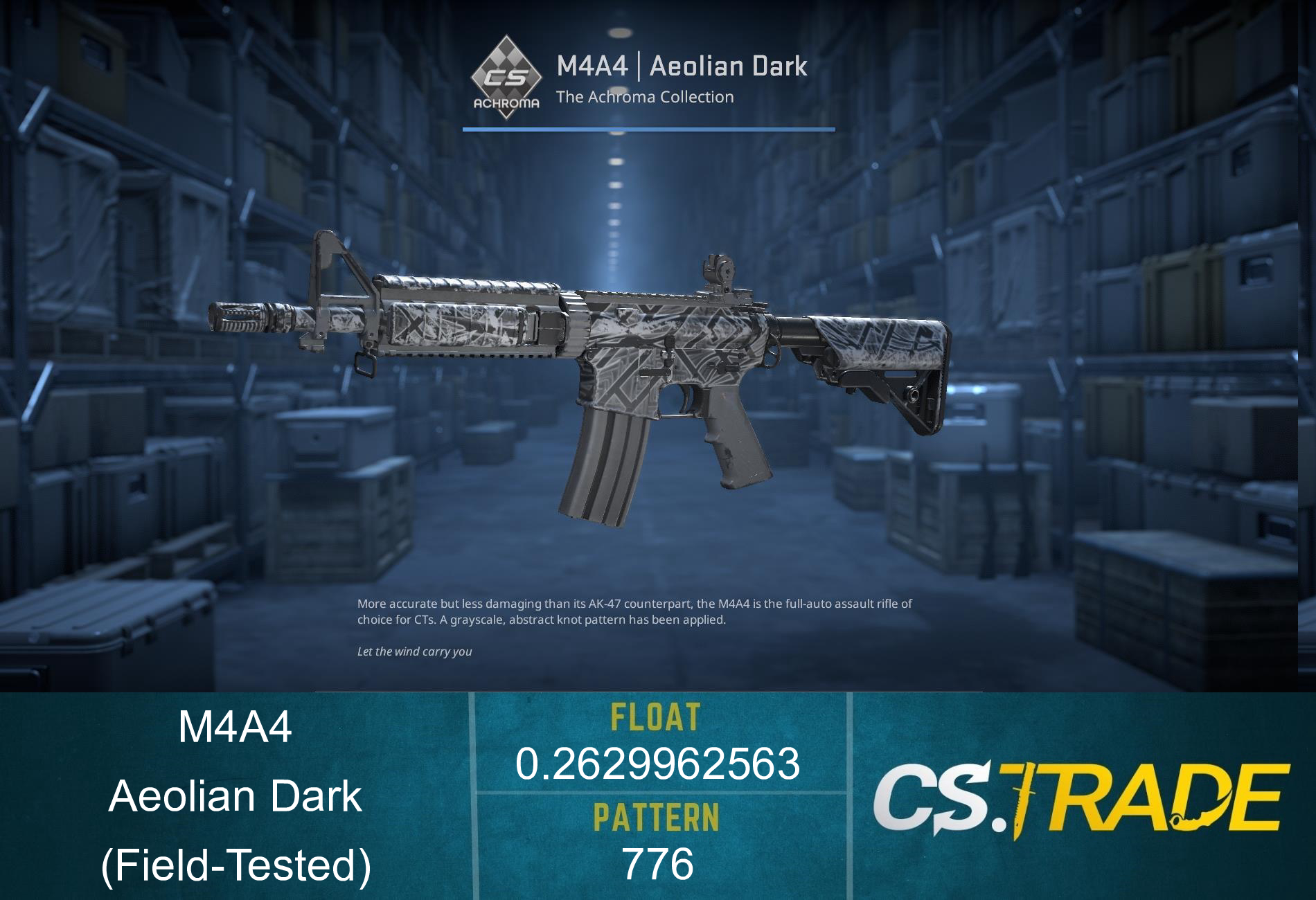 M4A4 | Aeolian Dark (Factory New) Screenshot