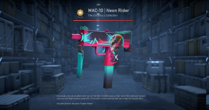 MAC-10 | Neon Rider (Field-Tested) Screenshot