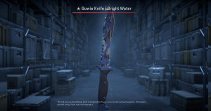 ★ Bowie Knife | Bright Water (Field-Tested) Screenshot