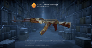 AK-47 | Nouveau Rouge (Battle-Scarred) Screenshot