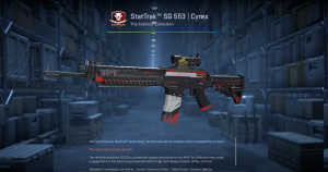 StatTrak™ SG 553 | Cyrex (Well-Worn) Screenshot