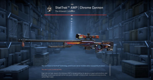 StatTrak™ AWP | Chrome Cannon (Field-Tested) Screenshot