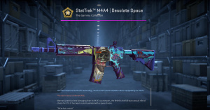StatTrak™ M4A4 | Desolate Space (Well-Worn) Screenshot