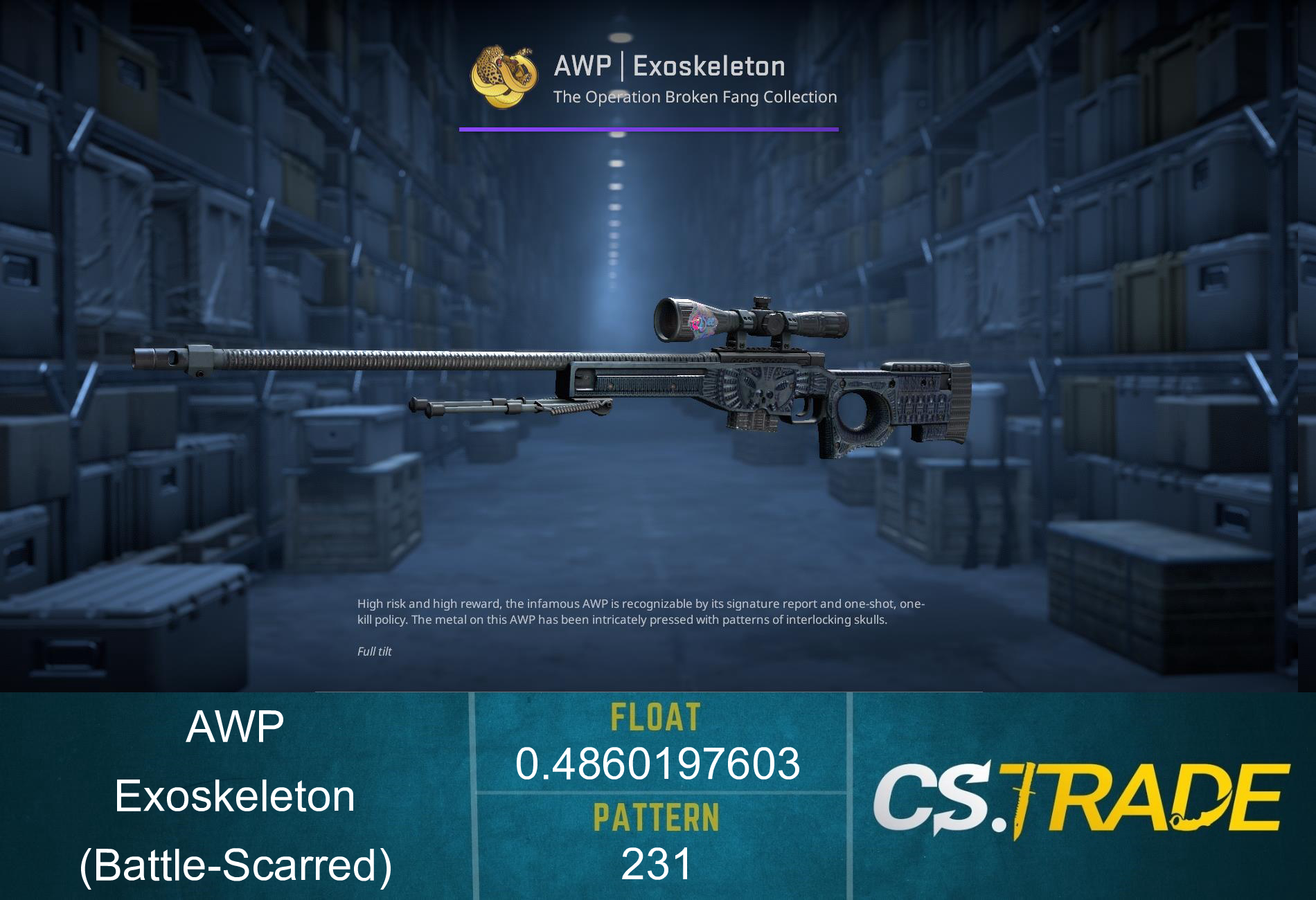 AWP | Exoskeleton (Battle-Scarred)