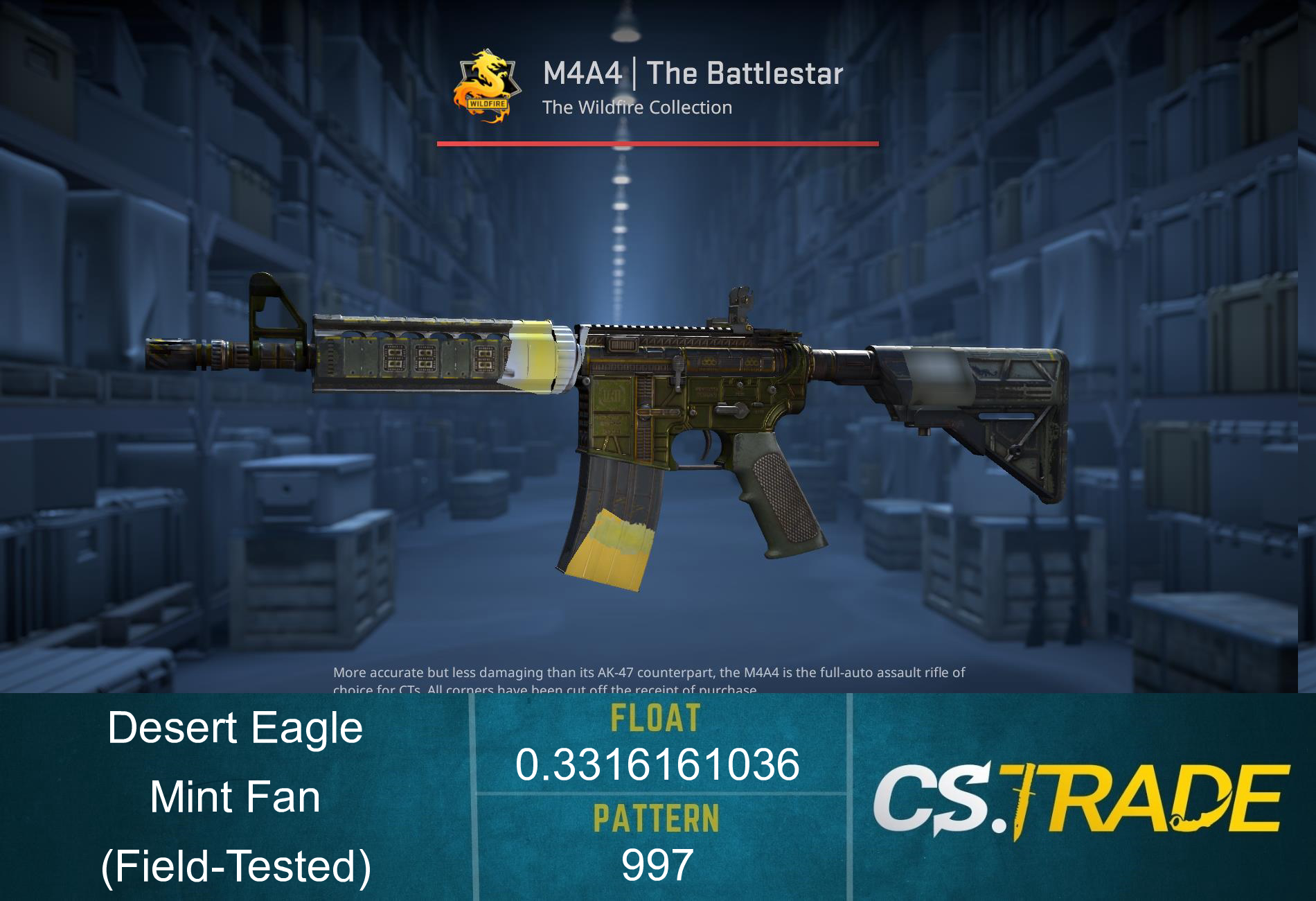 Desert Eagle | Mint Fan (Field-Tested) Screenshot