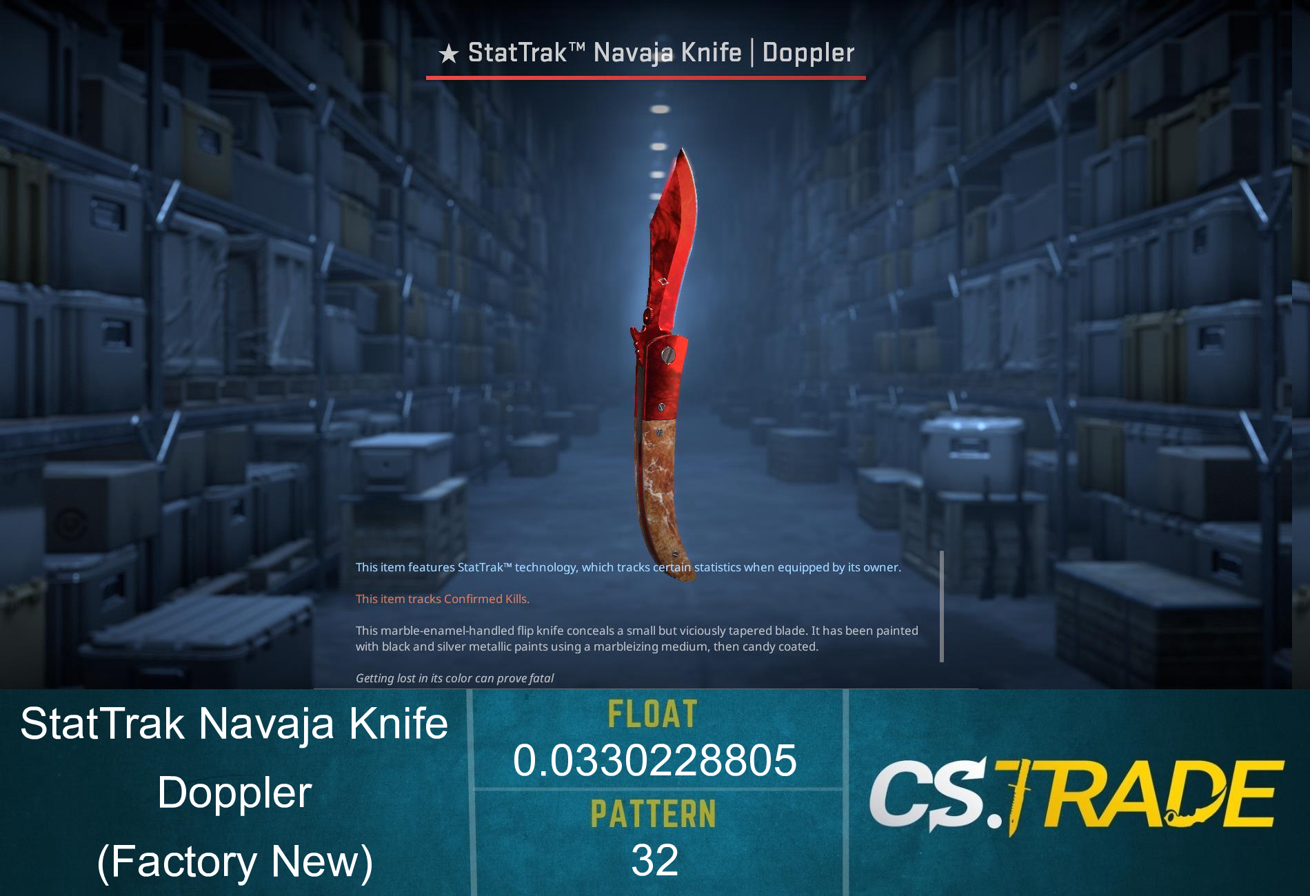 ★ Navaja Knife | Doppler Ruby (Factory New) Screenshot