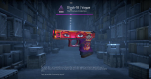 Glock-18 | Vogue (Field-Tested) Screenshot
