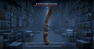 ★ Kukri Knife | Scorched (Field-Tested) Screenshot