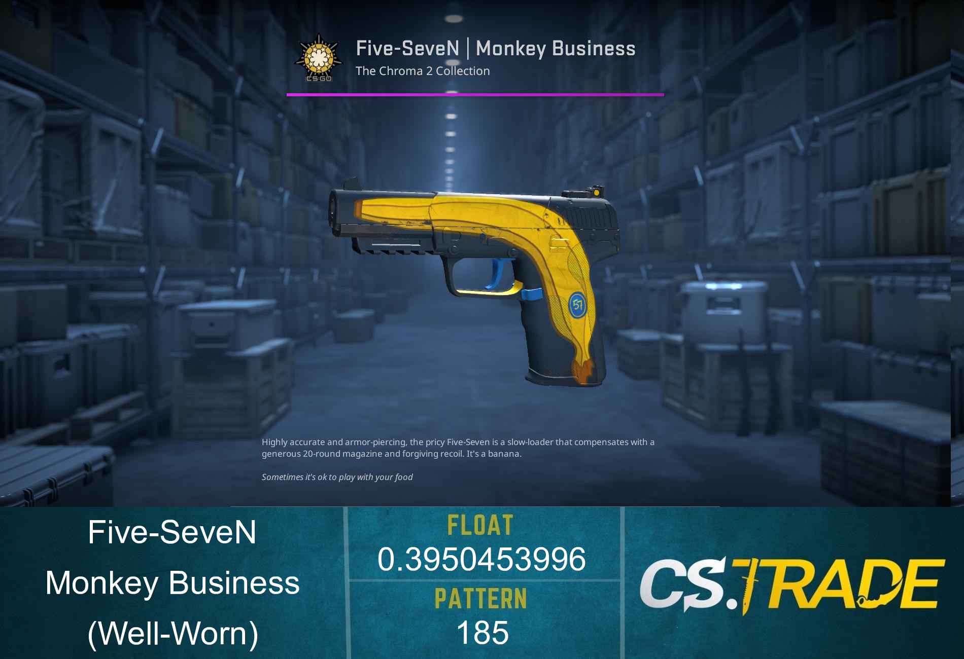 Five-SeveN | Monkey Business (Well-Worn) Screenshot