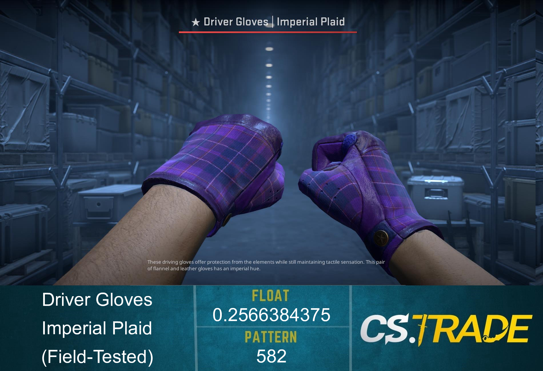 ★ Driver Gloves | Imperial Plaid (Factory New) Screenshot