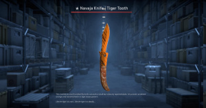★ Navaja Knife | Tiger Tooth (Factory New) Screenshot