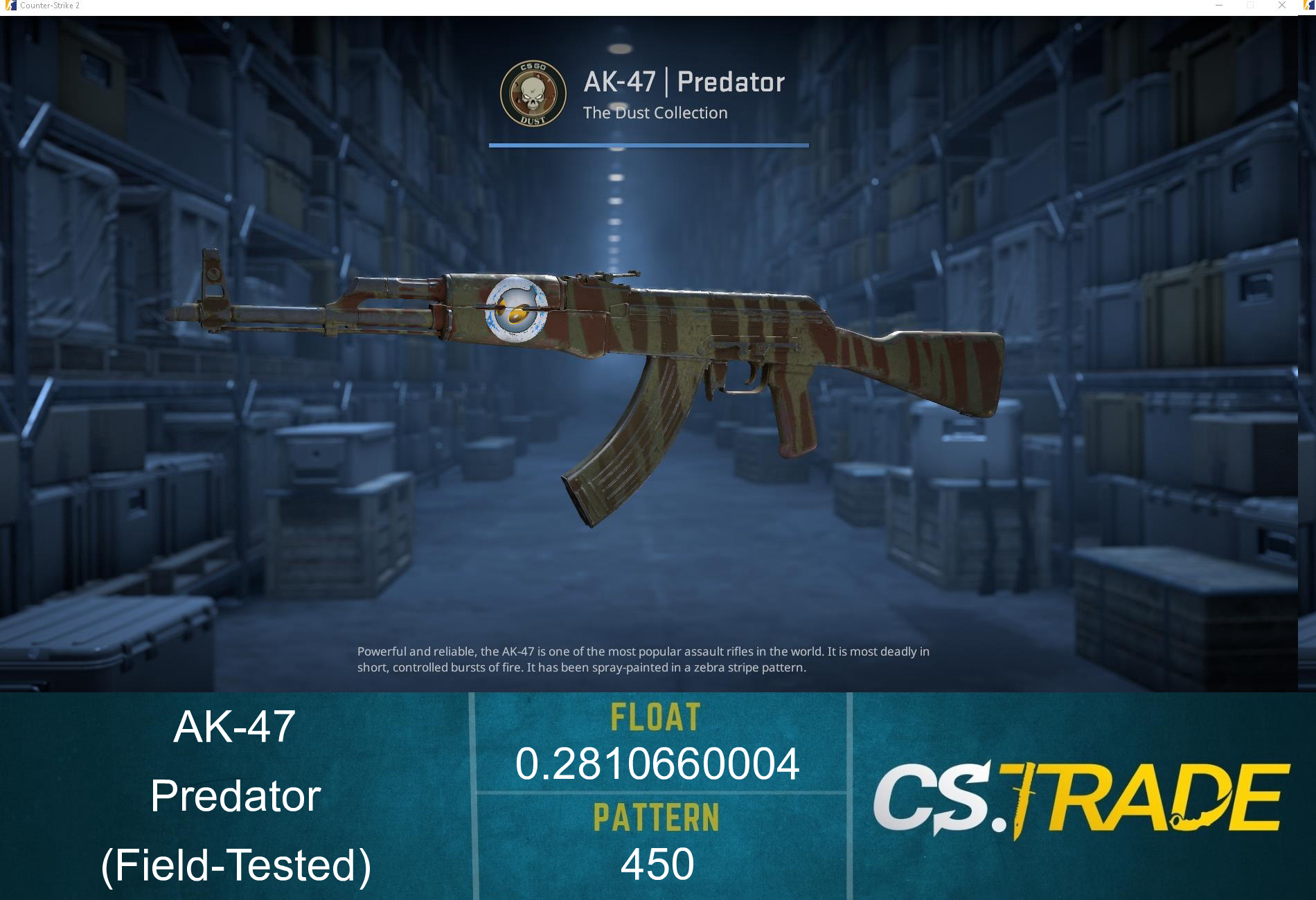 AK-47 | Predator (Field-Tested) Screenshot