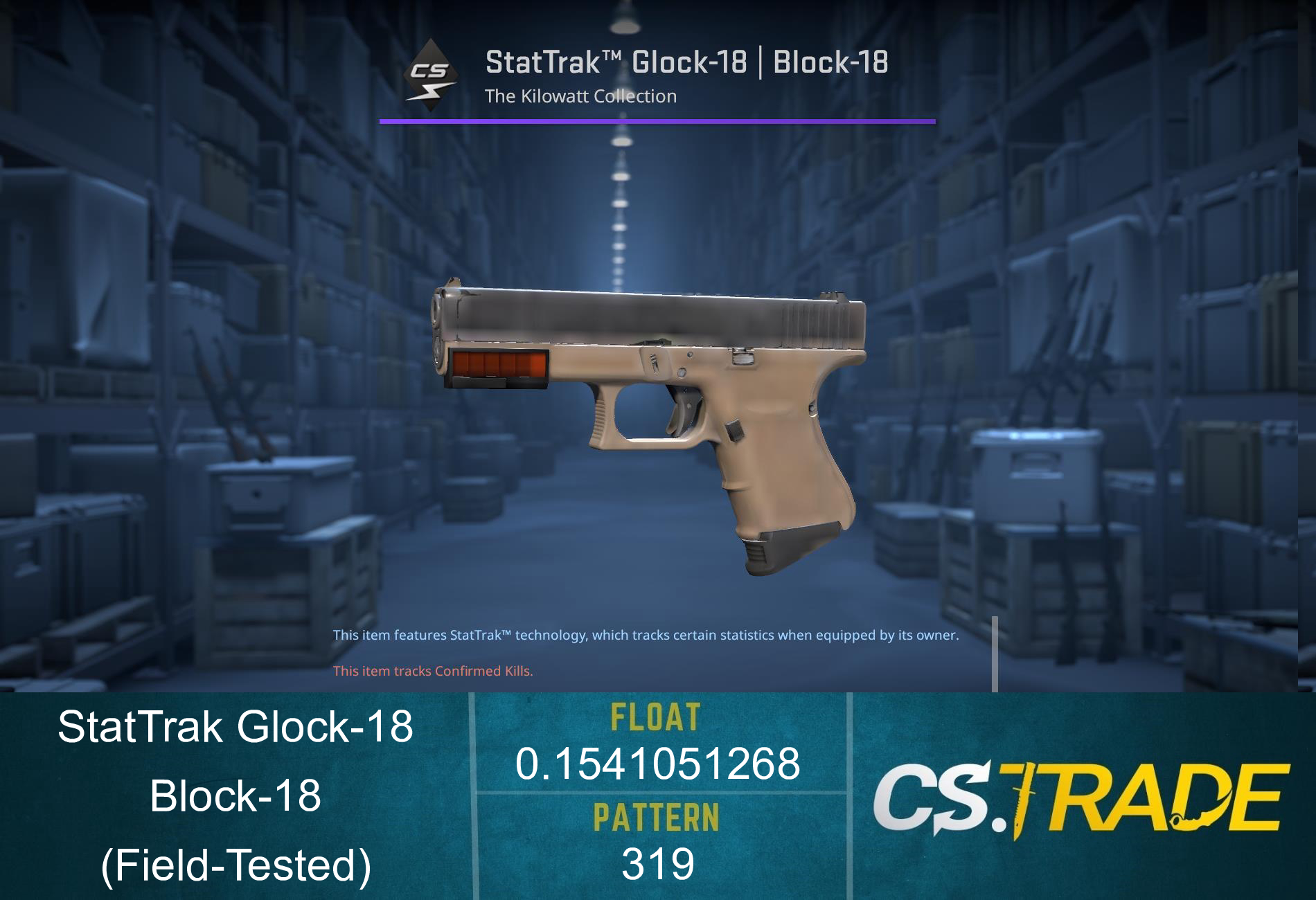 Glock-18 | Block-18 (Field-Tested) Screenshot