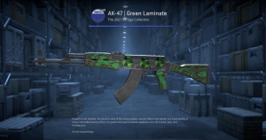 AK-47 | Green Laminate (Field-Tested) Screenshot