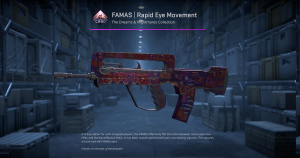 FAMAS | Rapid Eye Movement (Battle-Scarred) Screenshot