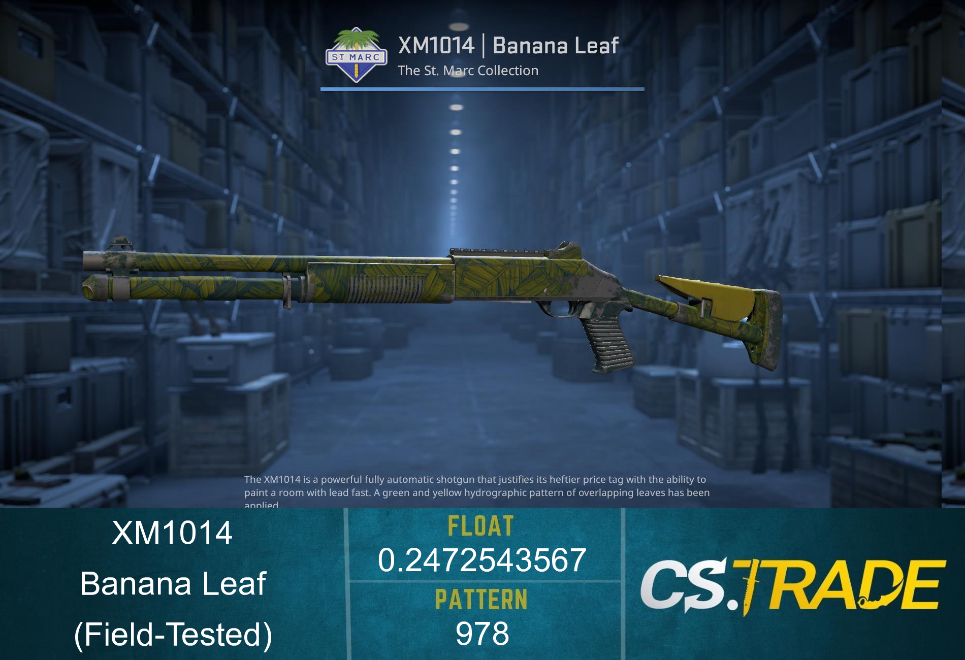 XM1014 | Banana Leaf (Field-Tested) Screenshot