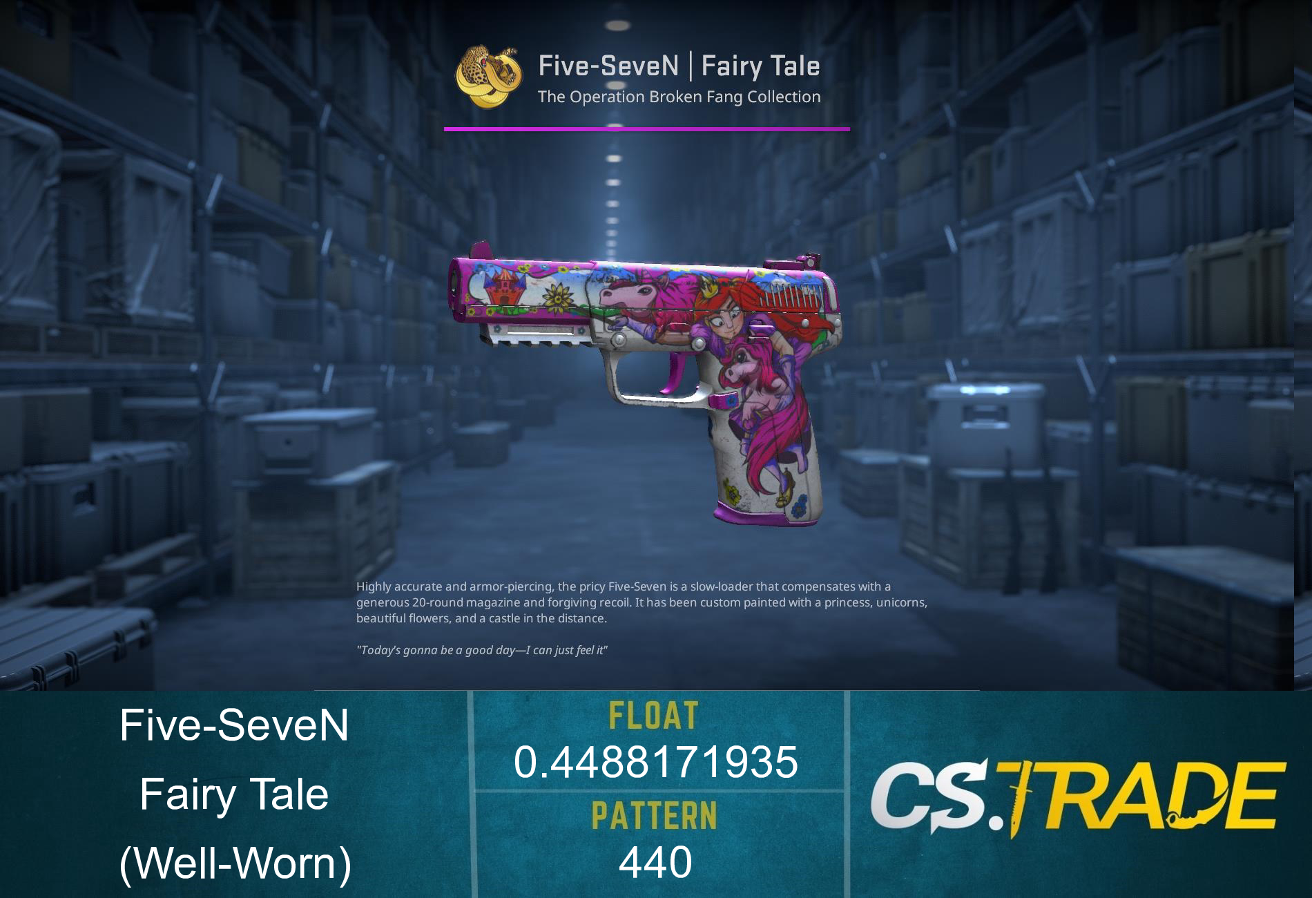 Five-SeveN | Fairy Tale (Factory New) Screenshot