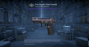 Five-SeveN | Heat Treated (Factory New) Screenshot