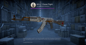 AK-47 | Crane Flight (Battle-Scarred) Screenshot