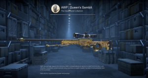 AWP | Queen's Gambit (Well-Worn) Screenshot