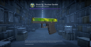 Glock-18 | Nuclear Garden (Factory New) Screenshot