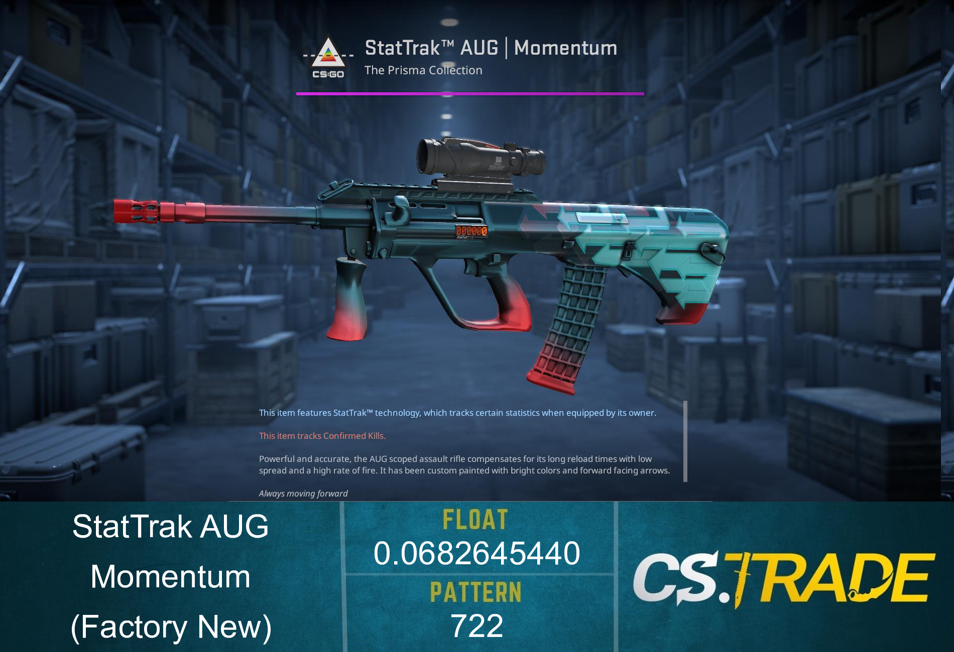 AUG | Momentum (Factory New) Screenshot