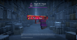 Glock-18 | Vogue (Field-Tested) Screenshot