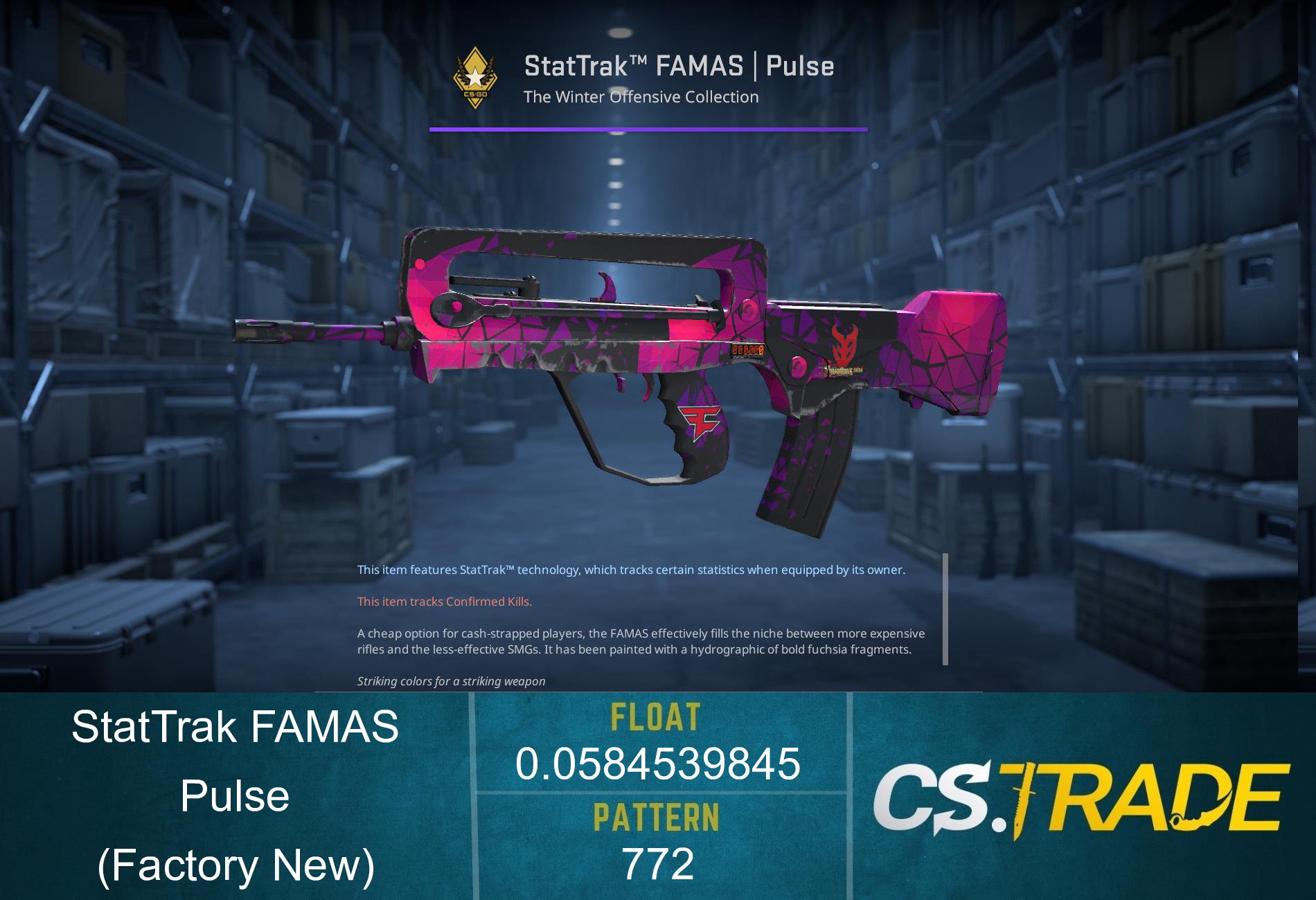 FAMAS | Pulse (Factory New) Screenshot
