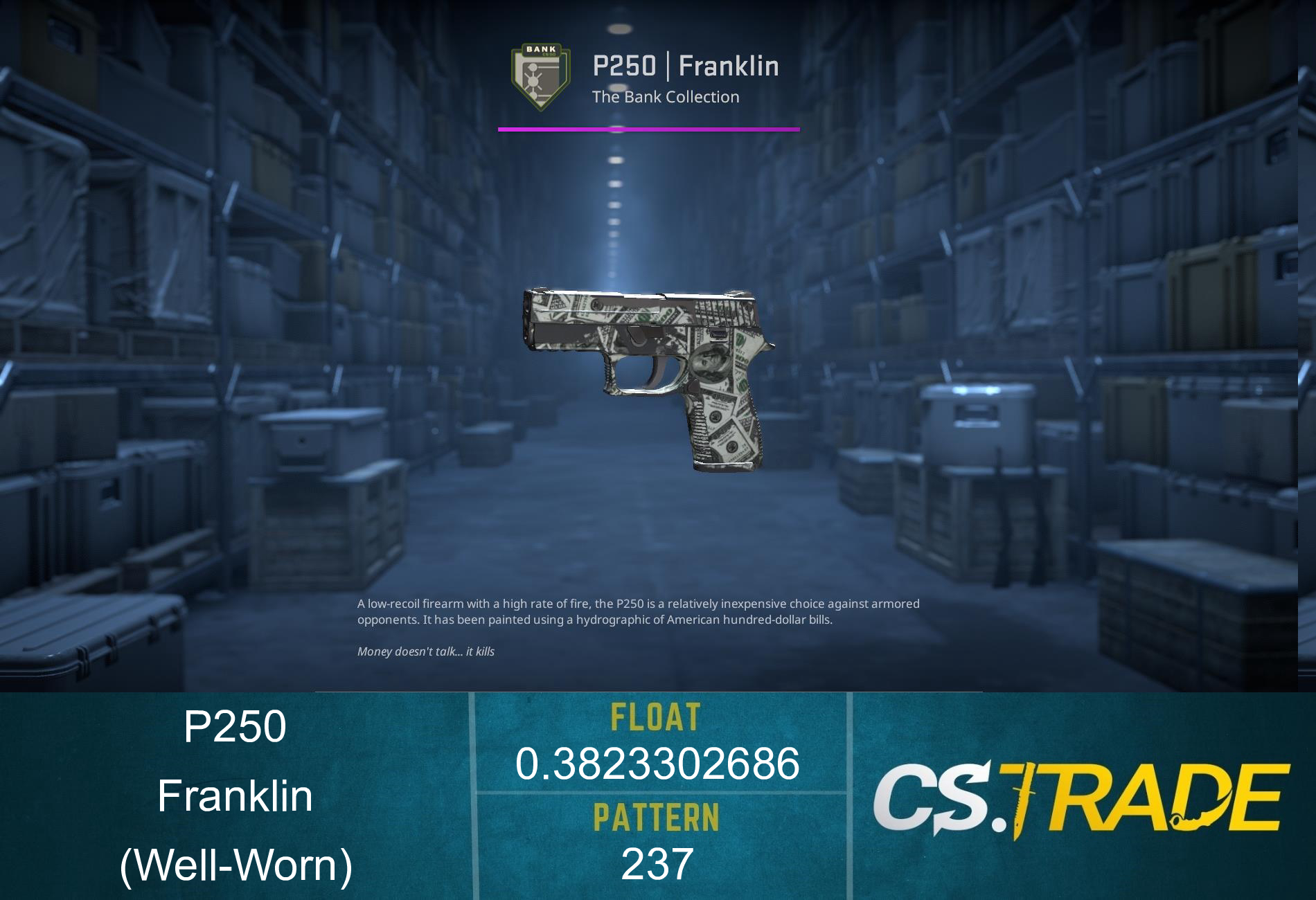 P250 | Franklin (Well-Worn) Screenshot