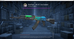 StatTrak™ AK-47 | Ice Coaled (Field-Tested) Screenshot