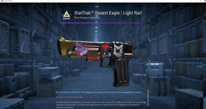 StatTrak™ Desert Eagle | Light Rail (Field-Tested) Screenshot