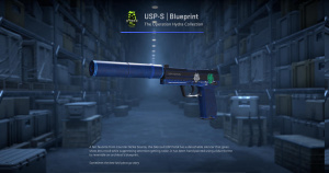 USP-S | Blueprint (Minimal Wear) Screenshot