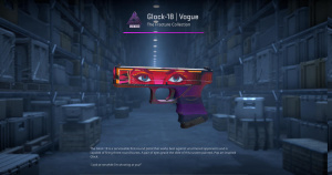 Glock-18 | Vogue (Field-Tested) Screenshot