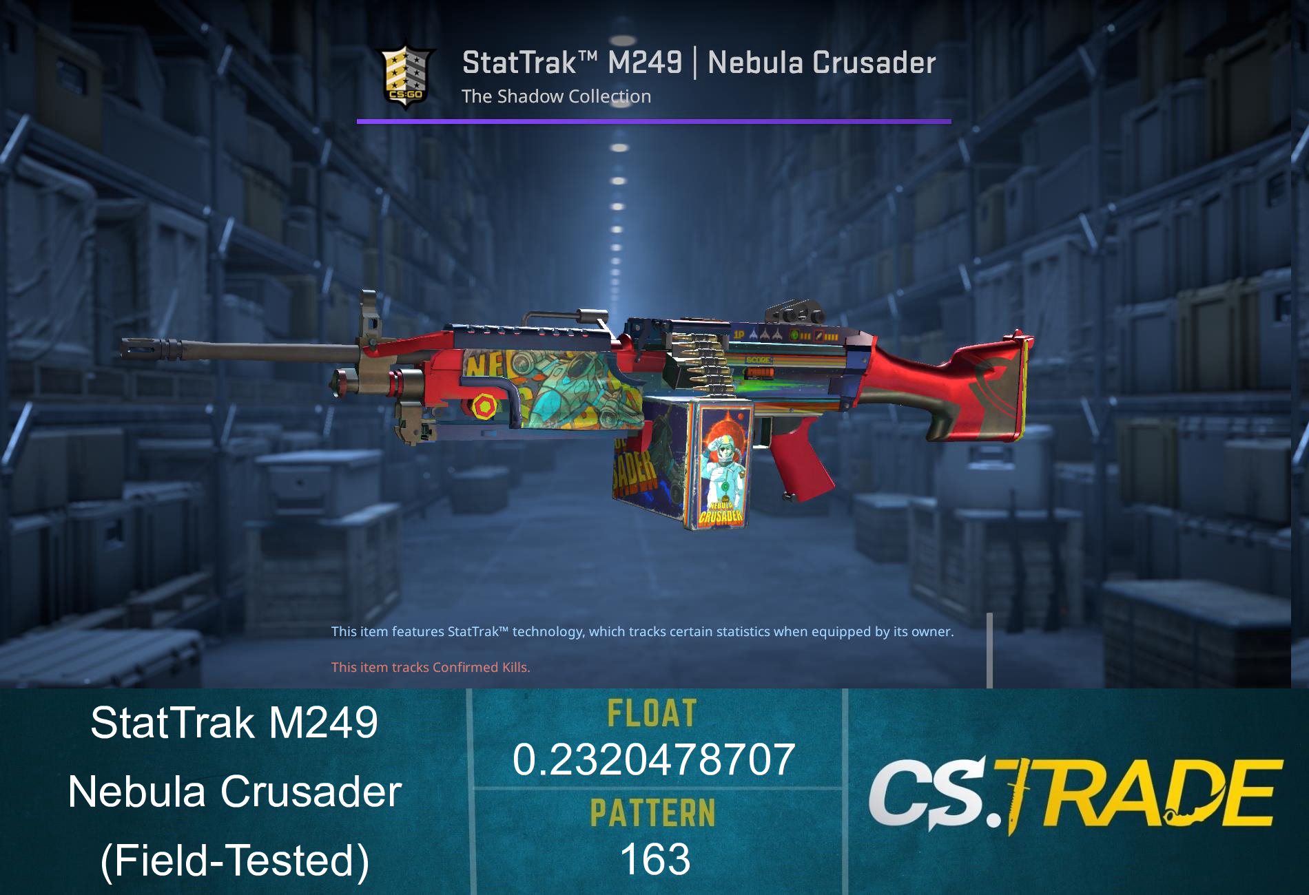 M249 | Nebula Crusader (Field-Tested) Screenshot