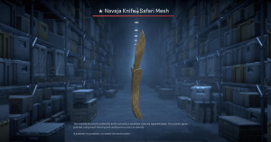 ★ Navaja Knife | Safari Mesh (Minimal Wear) Screenshot