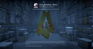 Dual Berettas | Briar (Factory New) Screenshot