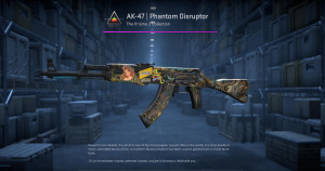 AK-47 | Phantom Disruptor (Battle-Scarred) Screenshot