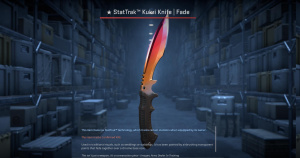 ★ StatTrak™ Kukri Knife | Fade (Factory New) Screenshot