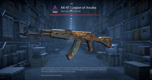 AK-47 | Legion of Anubis (Minimal Wear) Screenshot