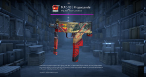 MAC-10 | Propaganda (Battle-Scarred) Screenshot