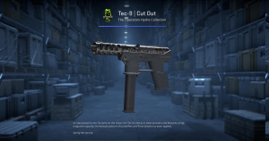 Tec-9 | Cut Out (Field-Tested) Screenshot