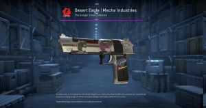 Desert Eagle | Mecha Industries (Battle-Scarred) Screenshot